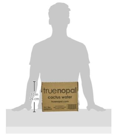 True Nopal Cactus Water 33.8 fl oz - Pack of 12 | Hydrating Natural Drink - Buy Online on GoSupps.com