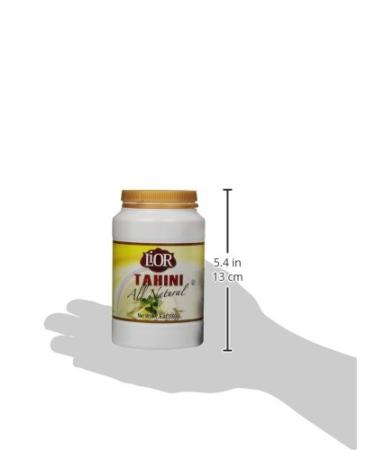 LiOR Tahini 100% Pure Ground Sesame 16-Ounce Jars (Pack of 12) - All Natural, 1 Pound - Buy Online on GoSupps.com