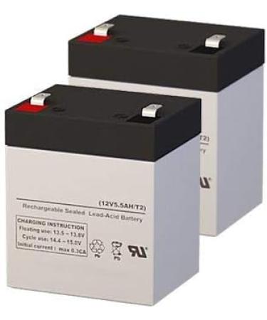 Razor E150 Replacement Scooter Batteries - Set of 2 | 12 Volt 5.5 AmpH | International Shipping Available - Buy Online on GoSupps.com