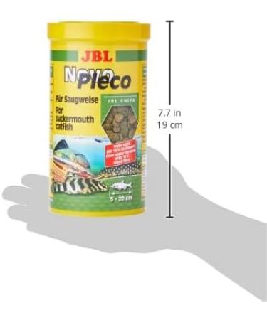 Buy JBL NovoPleco Complete Food for Small Sucker Catfish - 1L Tablets | Ideal for 1-20 cm Fish | International Shipping Available - Buy Online on GoSupps.com