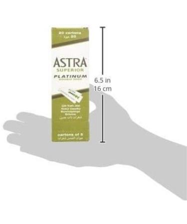 Astra Superior Premium (Safety Razor Blades 3 Pack of 5 Blades) - Buy Online on GoSupps.com