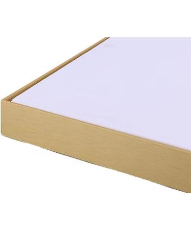 Emuledo Metal Frame Floater for 20X16 Canvas - Light Gold | DIY Home Decor & Wall Art Painting Frame Kit - Buy Online on GoSupps.com