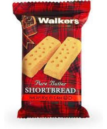 Walkers Shortbread Fingers Individually Wrapped 24 x 40g (1 Box)