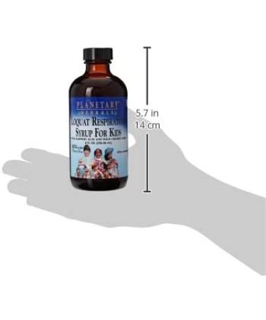 Planetary Herbals Loquat Respiratory Syrup for Kids - 8 fl oz | Natural Cough Relief - Buy Online on GoSupps.com