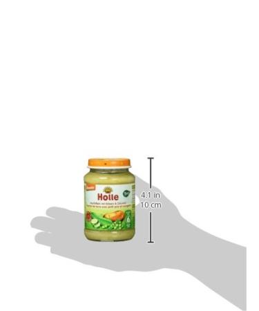 Holle Organic Potatoes with Peas & Zucchini - 190g | Premium Baby Food | International Shipping - Buy Online on GoSupps.com