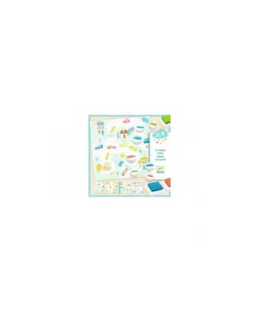 Djeco Tampons for Les Petits Circular Creative Set #DJ09952