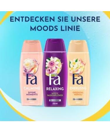 handle Fa Mystic Moments nourishing shower gel with the noble enchanting scent of passion flowers 3 x 250 ml - Buy Online on GoSupps.com