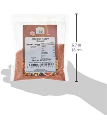 Old India Red Bell Pepper Ground 100g - Buy Online on GoSupps.com
