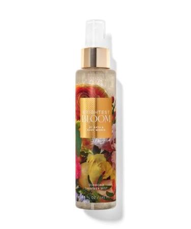 Bath and Body Works Diamond Shimmer Mist 4.9 Fluid Ounce (Brightest Bloom)