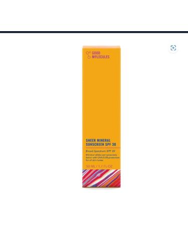 Mineral SPF 30 Sunscreen with Grapeseed Oil & Hyaluronic Acid 1.7oz - Buy Online on GoSupps.com