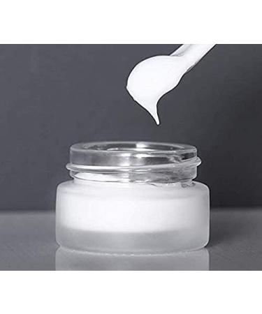 50g 50ml Frosted Glass Cream Jar Cosmetic Container with Inner Liners and Natural Bamboo lids Refillable Straight Sided Glass Cosmetic Jars Travel Toiletries Bottle Sample Jars for Lotion Cream - Buy Online on GoSupps.com