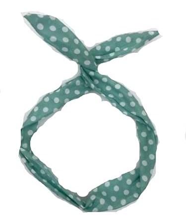 Lizzy Wired Hair Headband | Retro Rockabilly Adjustable Plain & Printed Wire Headbands Hair Accessory Head Wrap Vintage Various Colour & Designs - Buy Online on GoSupps.com