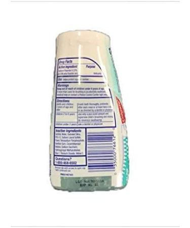 Colgate Whitening Crystal Mint Liquid Toothpaste 4.6-Ounce (3 Count) Mint 4.6 Ounce (Pack of 3) - Buy Online on GoSupps.com