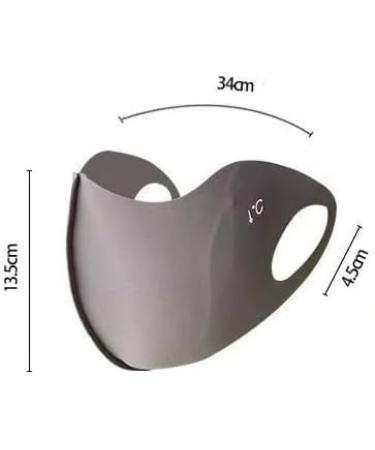 Maxification Fabric Mask - 5 Pack Unisex Washable & Breathable Face Masks for Cold Protection - Reusable Mouth & Nose Cover for Men & Women - Buy Online on GoSupps.com
