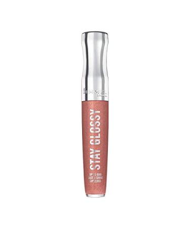 Rimmel Stay Glossy 6HR Lip Gloss - Down To Gloss 0.18 Fl Oz | Long-Lasting Shine | Pack of 1 - Buy Online on GoSupps.com