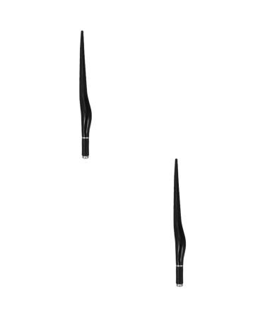 Beavorty Microblading Pen 2pcs Defined Semi-permanent Microblade Brow Semi Supply Permanent for Embroidered Pencil Semi Permanent Microblading Pen 1 count (Pack of 1) Blackx2pcs