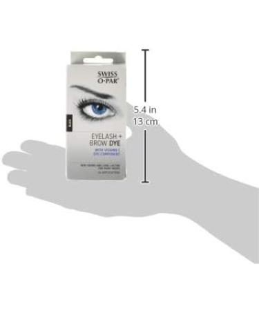  Swiss O' Par Eyelash & Brow Dye Kit Black - Buy Online on GoSupps.com