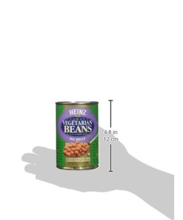 Heinz Vegetarian Beans in Tomato Sauce 16 oz 6 pk - Pack of 6 | Heinz Vegetarian Baked Beans - Buy Online on GoSupps.com