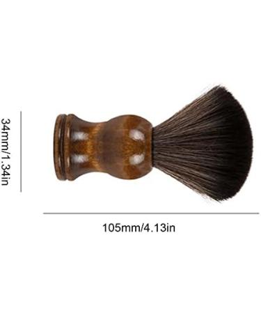 CloverGorge Nylon Shaving Brush Set - Premium Wooden Handle Wet Shaving Brush for Safety & Straight Razors - International Shipping Available - Buy Online on GoSupps.com