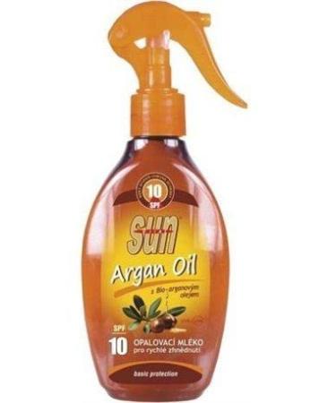 Sun Argan Bronz Suntan Lotion Spf 10 - Opalovací Mléko S Arganovým Olejem 200ml