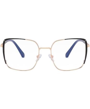 Shop Metal Clear Vision Blue Light Blocking Readers | Stylish Big Frame 1.00 C1 Eyewear for Comfort & Clarity - Buy Online on GoSupps.com