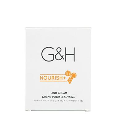 Amway G&H Nourish + Hand Cream 3x30ml - Pack of 2 | Moisturizing Hand Cream Set - Buy Online on GoSupps.com