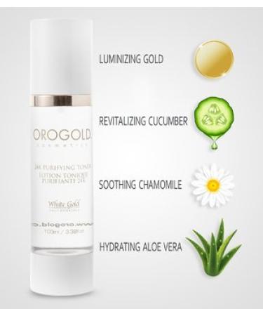 Orogold 24K Purifying Facial Toner - Gold Aloe Vera & Chamomile - 100ml | Premium Skincare for Radiant Skin - International Shipping - Buy Online on GoSupps.com