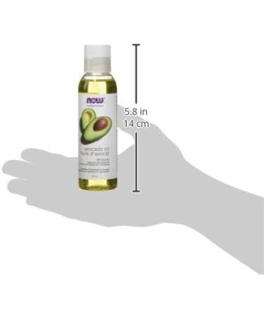 NOW Solutions Avocado Oil 100% Pure Moisturizing Oil Nutrient Rich and Hydrating 118mL - Buy Online on GoSupps.com