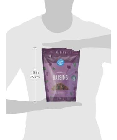 Amazon Brand - Happy Belly Organic Raisins 500g 500 g (Pack of 1) - Buy Online on GoSupps.com