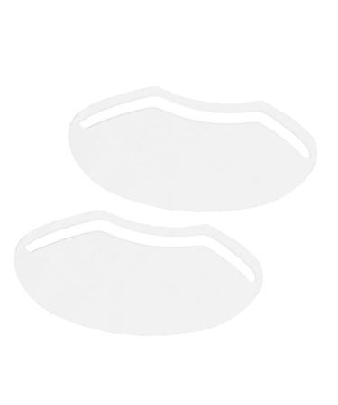 100pcs Salon Eyeprotector Face Mask Hair Mask Hair Gel Visor Eyelash Tool Salon Eye Protector Tools Salon Baffle Salon Hair Cover Hair Face Cover Goggles Child Make up