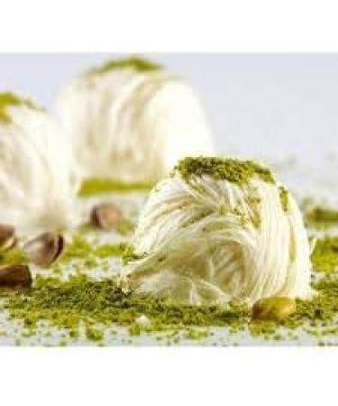 Turkish Delights I Pismaniye with Pistachio 250 g I Turkish Delight with Halva and Pistachio Flavor | Traditional Confectionery from Hal - Buy Online on GoSupps.com