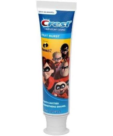 Crest Toothpaste 4.2 oz Kids Incredibles 2 Fruit Burst | Buy Internationally Online - Buy Online on GoSupps.com