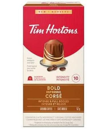 Tim Hortons Espresso Capsules Nespresso Original Line Compatible Variety Pack 60-count - Buy Online on GoSupps.com