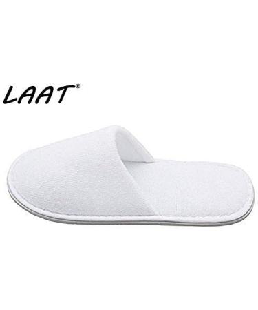 Buy Laat 5 Disposable Couple Slippers Set - Breathable Terry Swimming Guest Shoes for Spa Home & Travel | Unisex Hotel Slippers - Buy Online on GoSupps.com