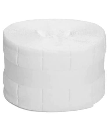 Mistero Milano Zeletten role for nails - Cleaner Geln gel - Footless - Footpan - Cotton pads for gelails - Professional absorbent gel polishing pads - 500 pieces rounded