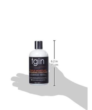 TGIN Triple Moisture Replenishing Conditioner 13oz for Natural, Dry, and Curly Hair - Buy Online on GoSupps.com