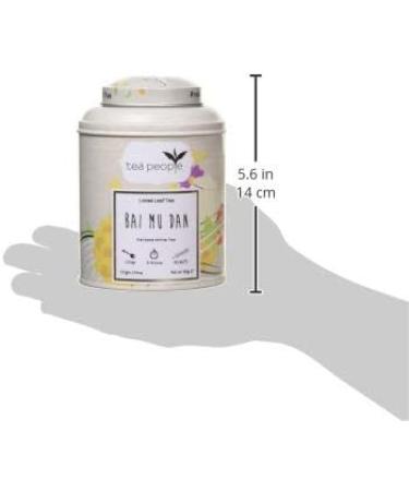 Bai Mu Dan Loose Leaf Tea in Tin Caddy - 50g | Tea People - Buy Online on GoSupps.com