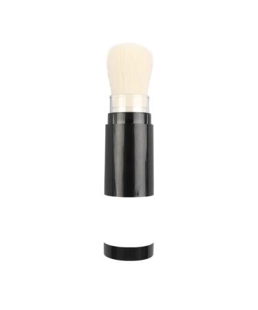 TEONEI Refillable Loose Powder Bottle Jar Brush Reusable powder spray bottle Applicator Brush Retractable Pressed Powder Brush