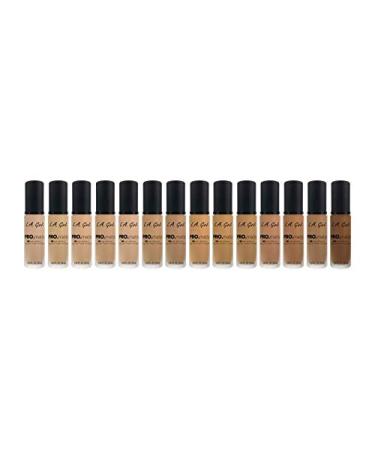 L.A. Girl Pro Matte HD Foundation - Natural 1 fl oz | Long-Lasting, Flawless Finish - Buy Online on GoSupps.com