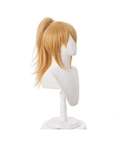 Game Arknights King Of Advance Cosplay Wig Gradient Long Horsetail Heat-Resistant Fiber Hair Anime Costume Wigs Perucas Kuzw4769