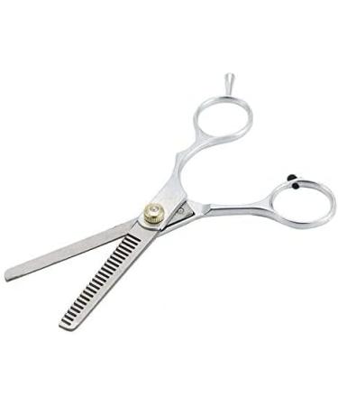 UKD 1 pcs Professional Hair Cutting Thinning Scissors Barber Shears Hairdressing Salon Hair Clipper Universal - Silver Tooth Type Scissors - Buy Online on GoSupps.com