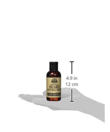 OKAY Men Beard Natural Shine 4oz - Nourishing Beard Oil for Healthy Shiny Facial Hair - Buy Online on GoSupps.com