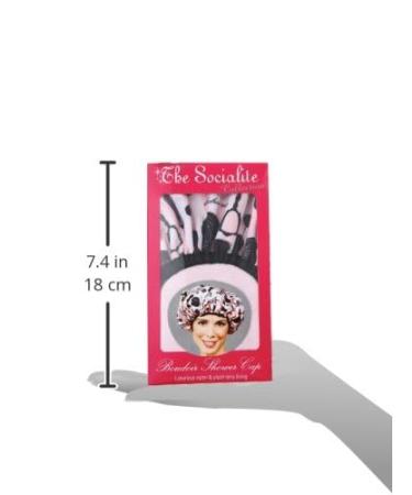 Betty Dain Stylish Terry Lined Shower Cap - The Socialite Collection Boudoir | International Shipping Available - Buy Online on GoSupps.com