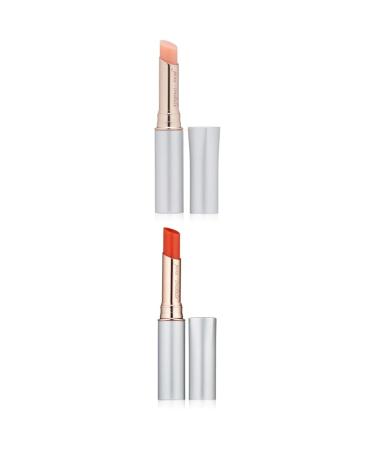 jane iredale Just Kissed Lip And Cheek Stain Non-Drying Long Lasting Color Multipurpose Stain Suitable For All Skin Tones Cruelty-Free Makeup Forever Pink & Forever Red