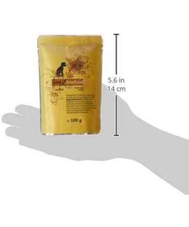 Buy Dogz Finefood Wet Dog Food - Turkey & Goat Grain-Free & Sugar-Free High Meat Content - 12 x 100g Bags | Premium Delicatessen for Dogs & Puppies - International Shipping - Buy Online on GoSupps.com