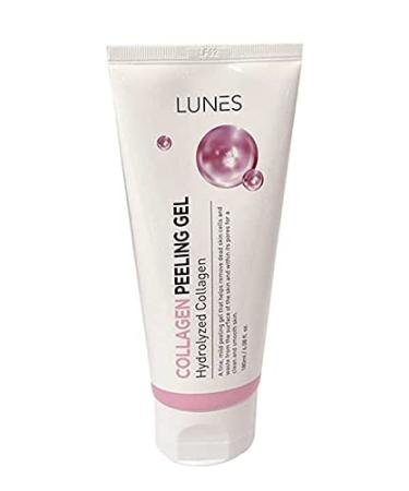 Lunes Collagen Peeling Gel 180ml - Revitalize Your Skin with Anti-Aging Benefits | International Shipping Available - Buy Online on GoSupps.com