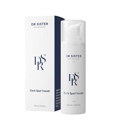 Dr Sister Skincare Dark Spot Vanish - Moisturiser & Dark Spot Remover for Face - Firming & Brightening Facial Cream for Easing Pigmentation Dark Spots Uneven Tone - Gentle On Sensitive Skin
