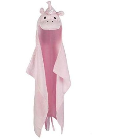 All Kids United Eco-Friendly 100% Cotton Baby Hooded Towel - Soft & Absorbent Pink Bath Towel for Babies & Children | 76 x 60 cm - Buy Online on GoSupps.com
