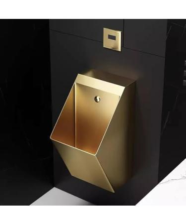 Urinarios de Acero inoxidable Inodoro de ba o Familiar de Acero inoxidable 304 dise o de inducci n inteligente inodoro urinario con Sensor autom tico urinario de descarga para Hombres mon Gold - Buy Online on GoSupps.com