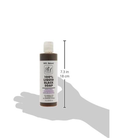 Buy RA COSMETICS 100% African Liquid Natural Black Soap - 8 oz | Authentic Organic Skincare for All Skin Types - International Shipping Available - Buy Online on GoSupps.com